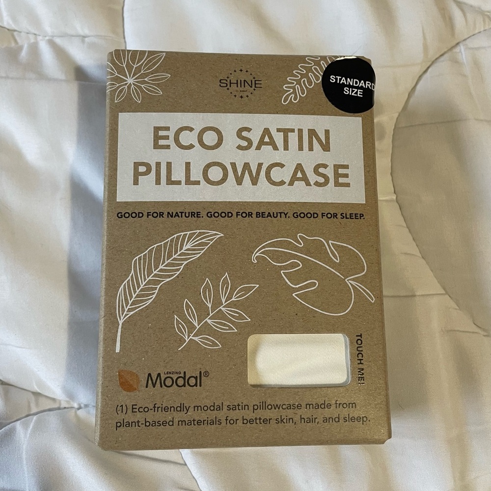 New Shine Eco Satin Pillowcase
